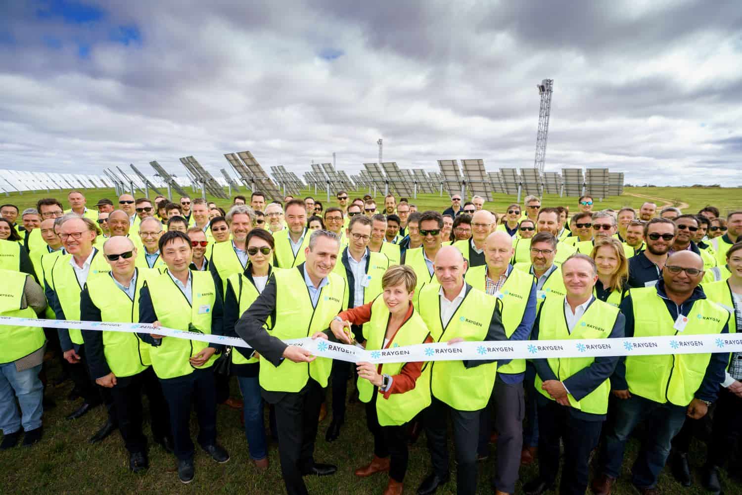 RayGen's 17-hour solar and thermal storage plant opens in Victoria